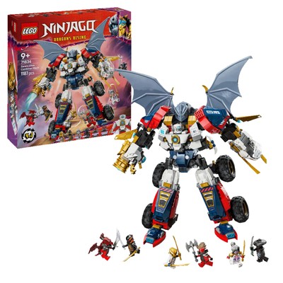 LEGO Ninjago 71834 Zanes Ultra-Kombi-Mech Bausatz, Mehrfarbig