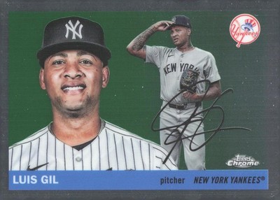 2025 Topps Chrome Platinum #127 - Luis Gil New York Yankees