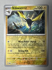 Pokemon TCG * SV Twilight Masquerade * 76/167 Kilowattrel REVERSE HOLO Uncommon