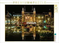 Calvendo Puzzle Amsterdam - Rijksmuseum | 1000 Pieces, Finished Size 25.2 × 18.9