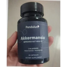 Pendulum Akkermansia 30 Capsules Improves Gut Health Live Probiotic BB