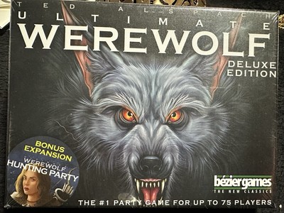 ULTIMATE WEREWOLF Deluxe Edition Party Game (Brand New | NIB | Factory Sealed)