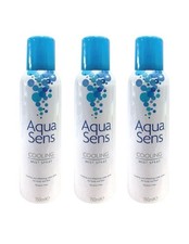 3 x Aqua Sens Cooling Mist Spray Face Body Water Spray Fresh 150ml ✅✅✅