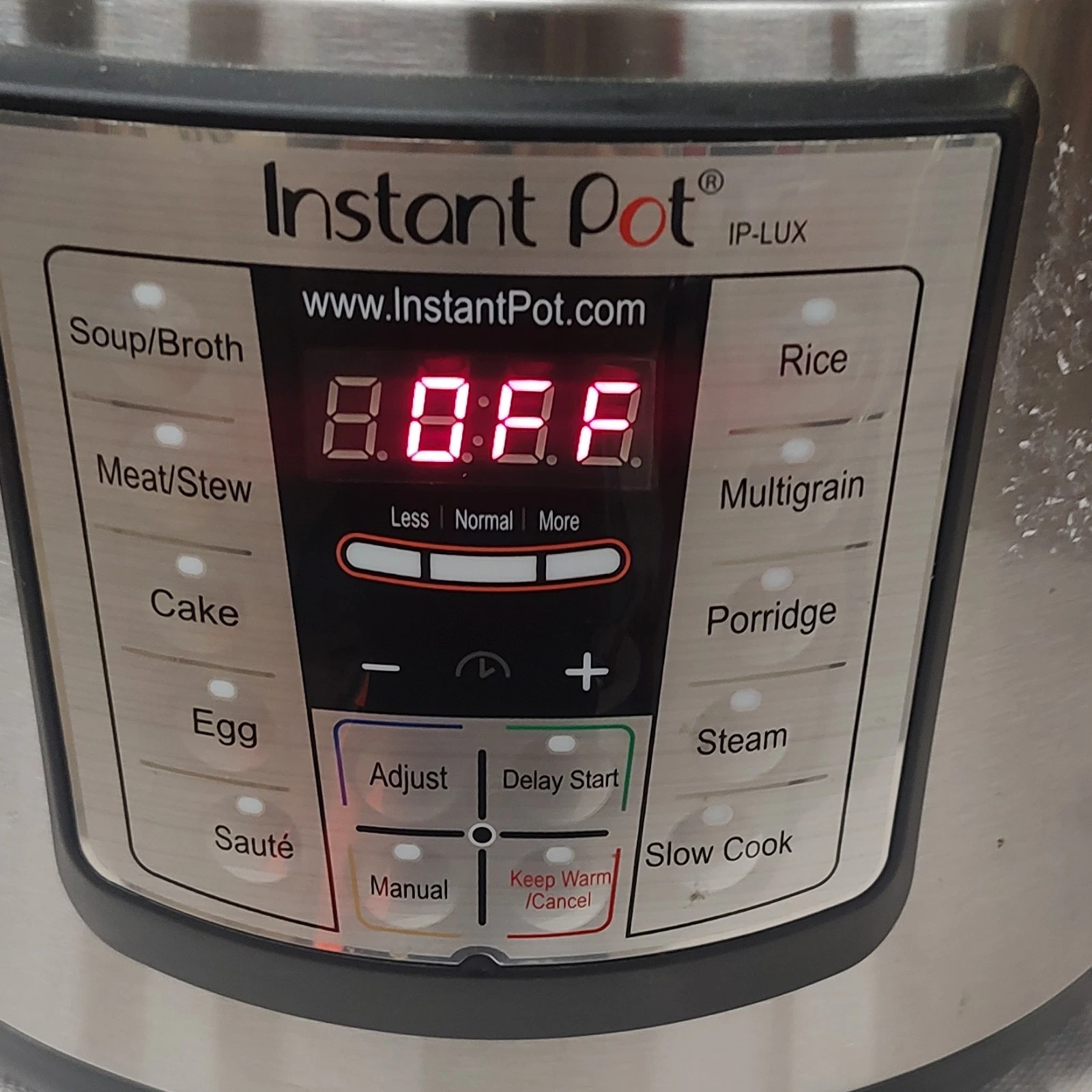 Insta Pot Instant Pot IP-LUX50 V3 5 Qt 900W Stainless Steel Pressure Cooker