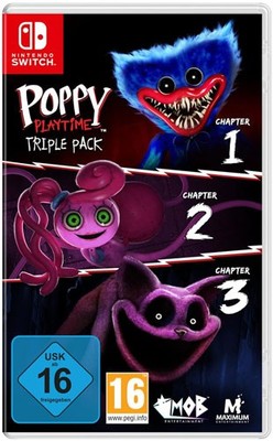 Poppy Playtime Triple Pack Nintendo Switch