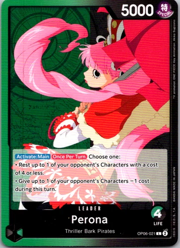 One Piece Perona (Leader) OP06-021 Wings of the Captain