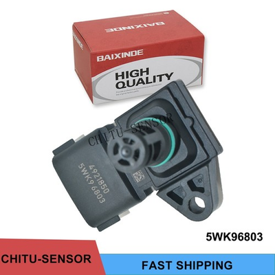 #ad 5WK96803 Intake pressure sensor For Dodge Ram Diesel 2500 3500 4500 5500 6.7L $19.74