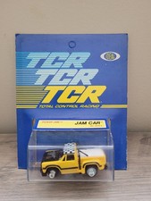 VTG 1978 RARE UNPUNCHED NEW IDEAL TCR SLOT CAR PICKUP TRUCK YELLOW