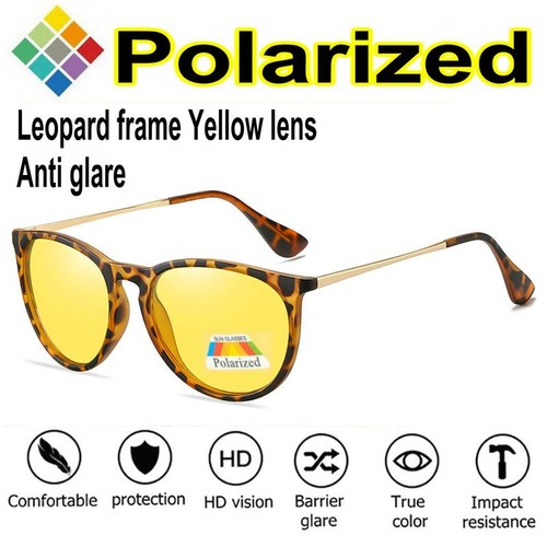 Lunettes de vision HD conduite nocturne anti éblouissement teinté unisexe extérieur lentille jaune - Photo 25/29