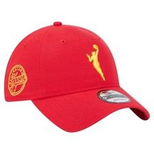 Unisex New Era Red Indiana Fever 9TWENTY Adjustable Hat