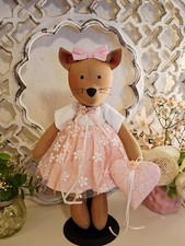 Sommer Katze Tilda Puppe Deko Shabby Chic Lan...