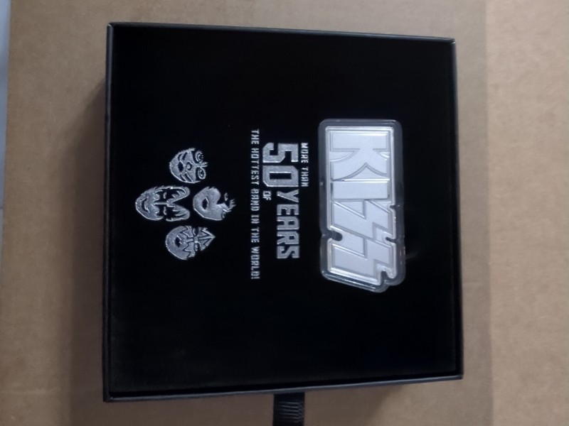 KISS 1 oz Silver KISS Logo .9999 Limited Mintage – 2500