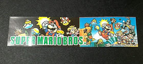 (Game Item) Long Sticker, Famicom, Super Mario Bros, Excellent, Amada, Nintendo.