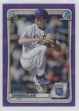 2020 Bowman Draft Chrome Purple Refractor /250 Christian Chamberlain #BD-84 5aj