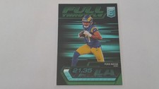 Puka Nacua 2024 Panini Donruss Elite Full Throttle Green Insert #24 LA Rams
