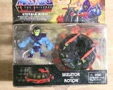 Masters of the Universe Featuring Eternia Minis Skeletor & Roton Collectible New