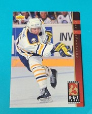 1993-94 Upper Deck Hat Tricks #HT10 Pat LaFontaine Buffalo Sabres HOCKEY Card 6D