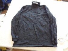 Vintage Yamaha Long Sleeve Men’s 2XL XXL Black Turtleneck Shirt Made in USA