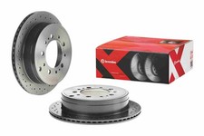 2 dischi freno Brembo XTRA LINE - XTRA 09.D618.1X per Toyota Land Cruiser 200