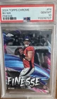 2024 TOPPS CHROME RC BO NIX FINESSE PSA 10  Broncos!!