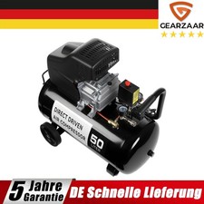 Flüsterkompressor 50L Ölhaltig zwei Luftauslässe für Sprühen Tragbar für Mahlen