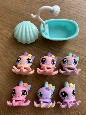 ブライス☆LPSコラボ Littlest Pet Shop LPS Authentic Blind Mini Bag Blue Octopus #3726