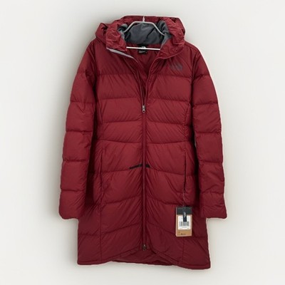 The North Face Women's Metropolis Down Parka Cordovan L Full Zip