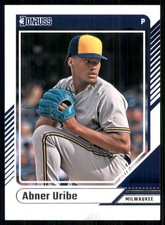 2024 Donruss #37 Abner Uribe Milwaukee Brewers 55816