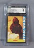 JAWAS #10 Star Wars Wonder Bread 1977 Card CGC Grade 8 Near