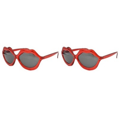 Set of 2 Witzige Brille Verrückte Sonnenbrillen Lustige Kreative