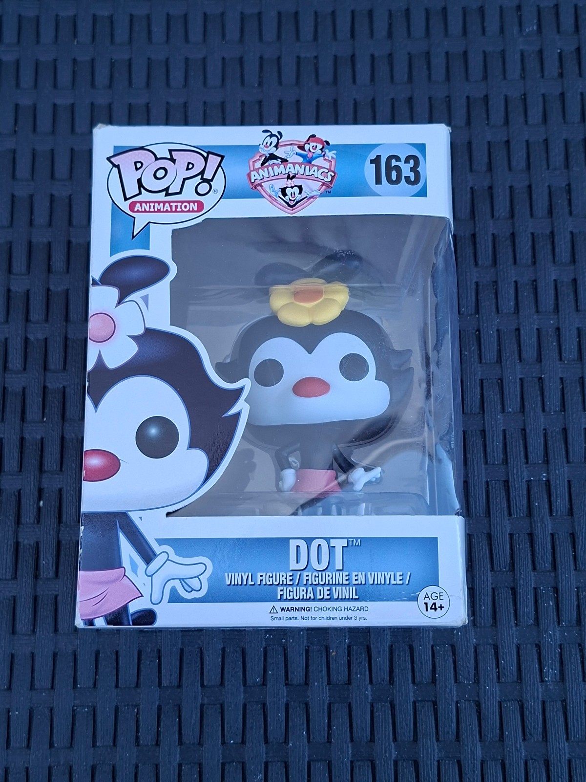 Funko Pop Animaniacs Dot 163 figurine de collection pour décoration bureau geek