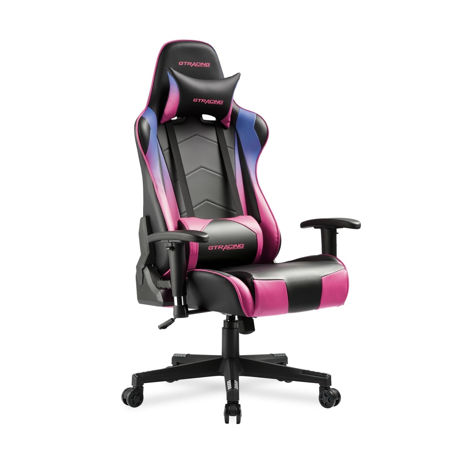 Racing Office Computer Ergonomic Video Game Chair Backr...