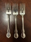 Vintage Towle Sterling Silver Salad Forks Set of Three