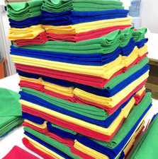 [Aukcja towaru B] 100x chusteczki z mikrofibry (kolor losowy)