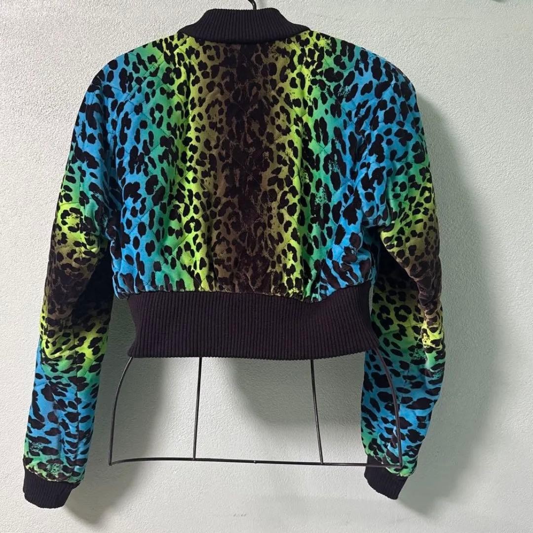 USED H&M VERSACE COLLABORATION BOMBER JACKET QUILTED VERYGOOD thumbnail 2