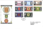 1969 Guernsey Definitives, Official FDC, FDI Guernsey Post Office SpHS