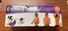 Shake Weight 2.5lbs White Work Out Equipment Gym Fitness Gear