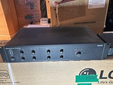 Bosch Plena Mixer Amplifier -LBB 1912/10 120W/180W Tested Working