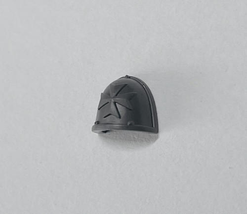Warhammer 40k Space Marine Black Templar Upgrade Shoulder Pad (G) - Picture 3 of 4