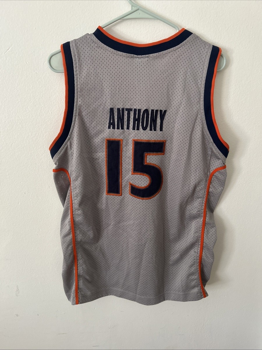 Syracuse Orange Jersey Boys XL Gray NCAA Basketball Carmelo