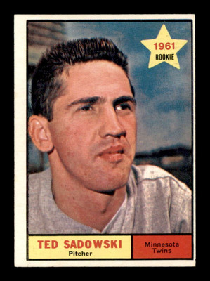 1961 Topps #254 Ted Sadowski RC EXMT/EXMT+ X3278628