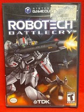 Robotech: Battlecry (Nintendo GameCube, 2002) W/ Case & Manual (CP1125878)