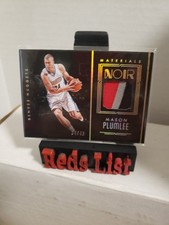 2016-17 Noir Materials Color Prime 34/49 Mason Plumlee #MC-MPL Charlotte Hornets
