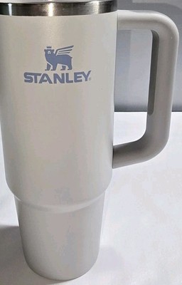 Stanley Quencher H2.0 FlowState Tumbler 30oz Fog Grey Insulated Cup Straw Handle