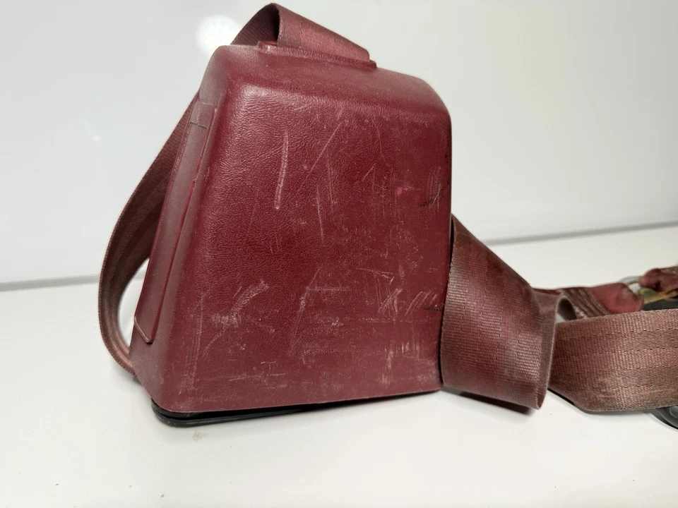 Cinturón de seguridad Chevy GMC C1500 K2500 1988-94 lado del conductor cabina extendida rojo Foto 2 de 4