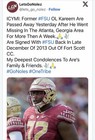 Signed Kareem Are 72 Florida State  FSU Seminoles Speed Mini Helmet COA Deceased — photo 10