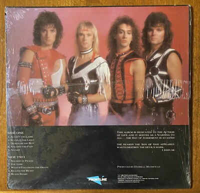 BLOODGOOD s&frasl;t 1986 US ORG Private XIAN California METAL LP Shrink