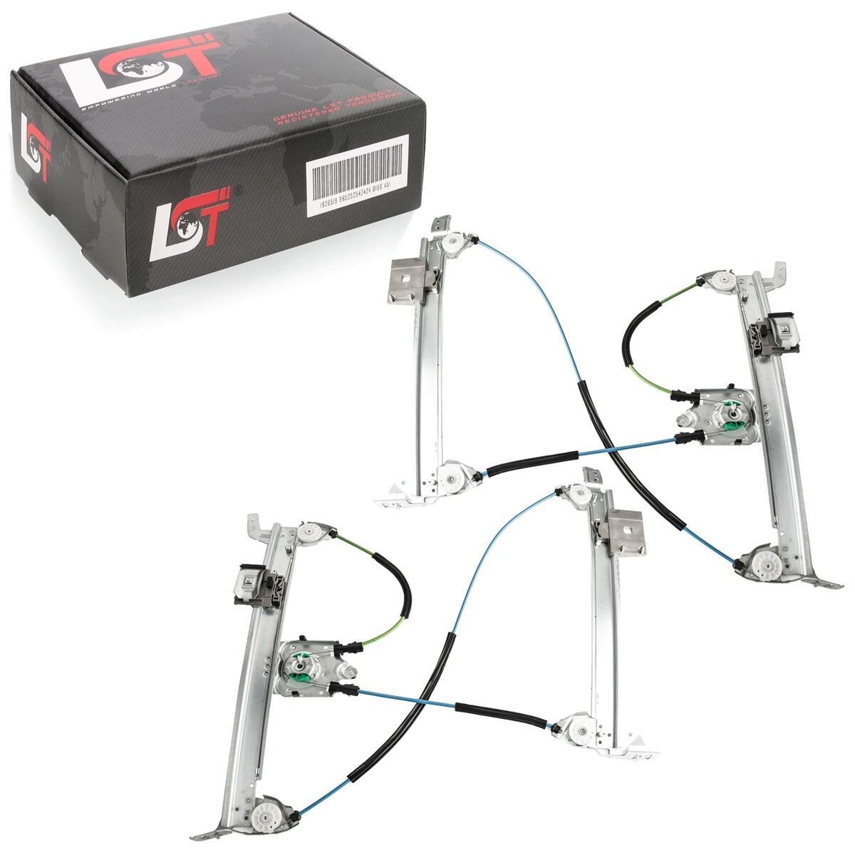 2x Electric Window Regulator Front Left Right for RENAULT Megane II CC EM0/2