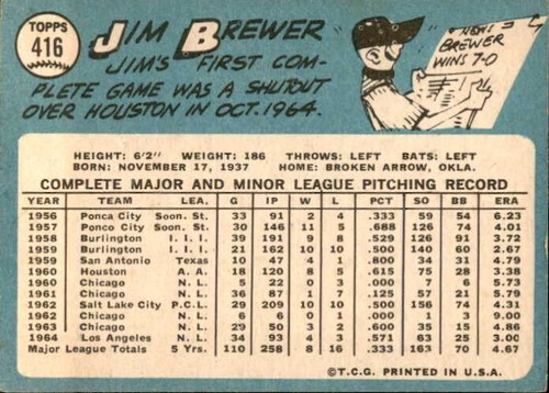1965 Topps Baseball #301-#597 Various Grades, You Pick, Low Combined Shipping! - Picture 86 of 180