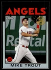 Mike Trout 2021 Topps Chrome Card #86BC-2